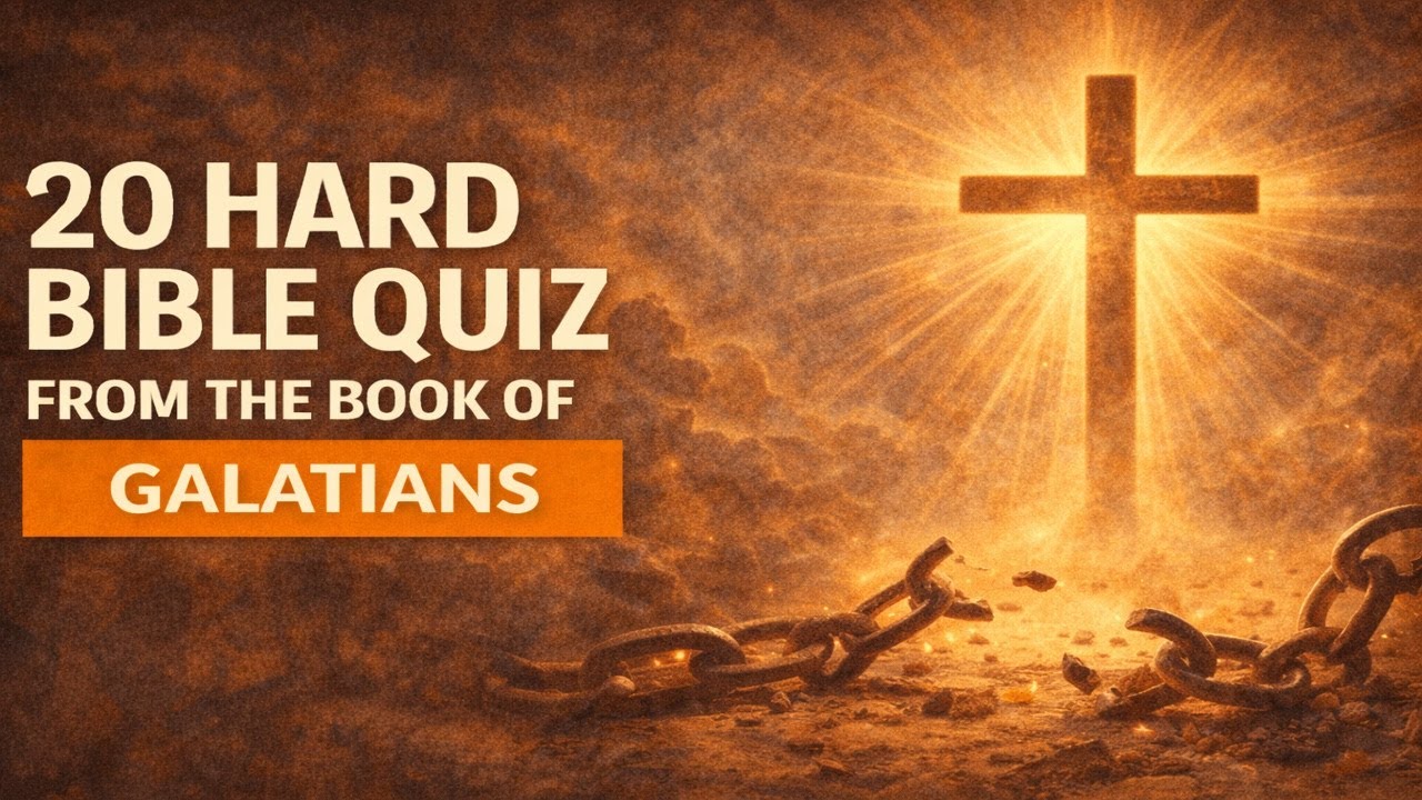 20 Hard Bible Questions from Galatians