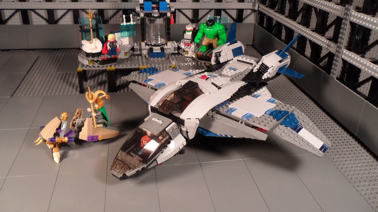 Lego 6869 Review Quinjet Aerial Battle Super Heroes