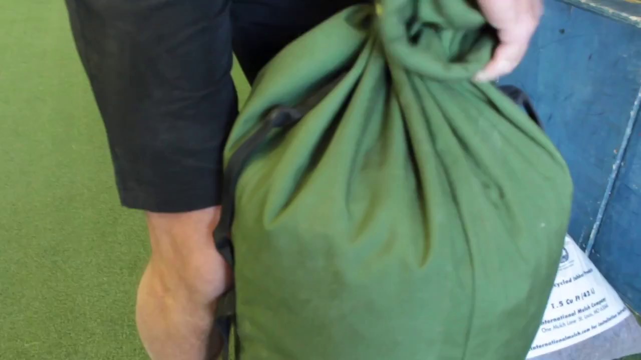 Filling and Closing an MTI Sandbag