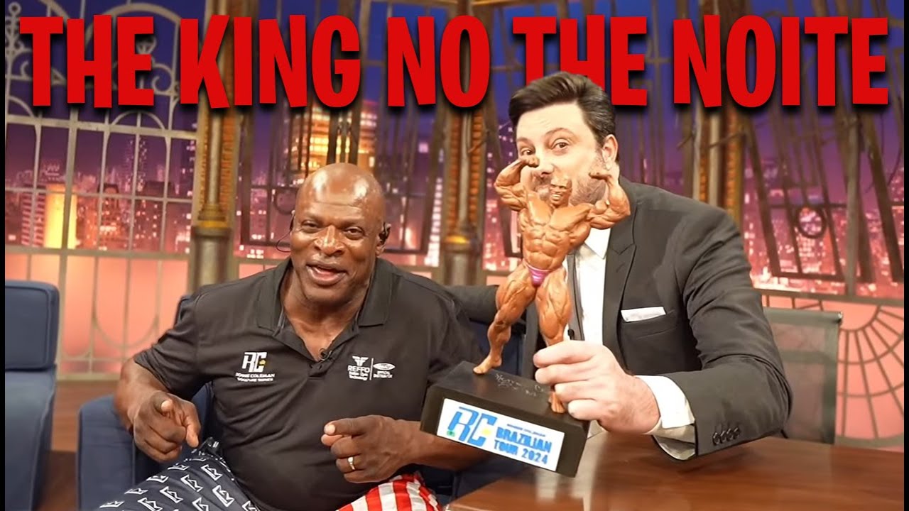 RONNIE COLEMAN NO THE NOITE COM DANILO GENTILI
