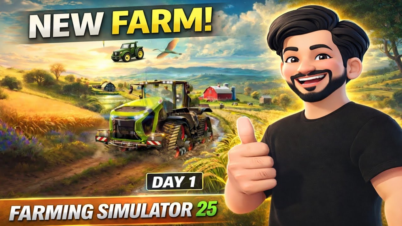 Farming simulator 25 - Welcome To Farming ❤️