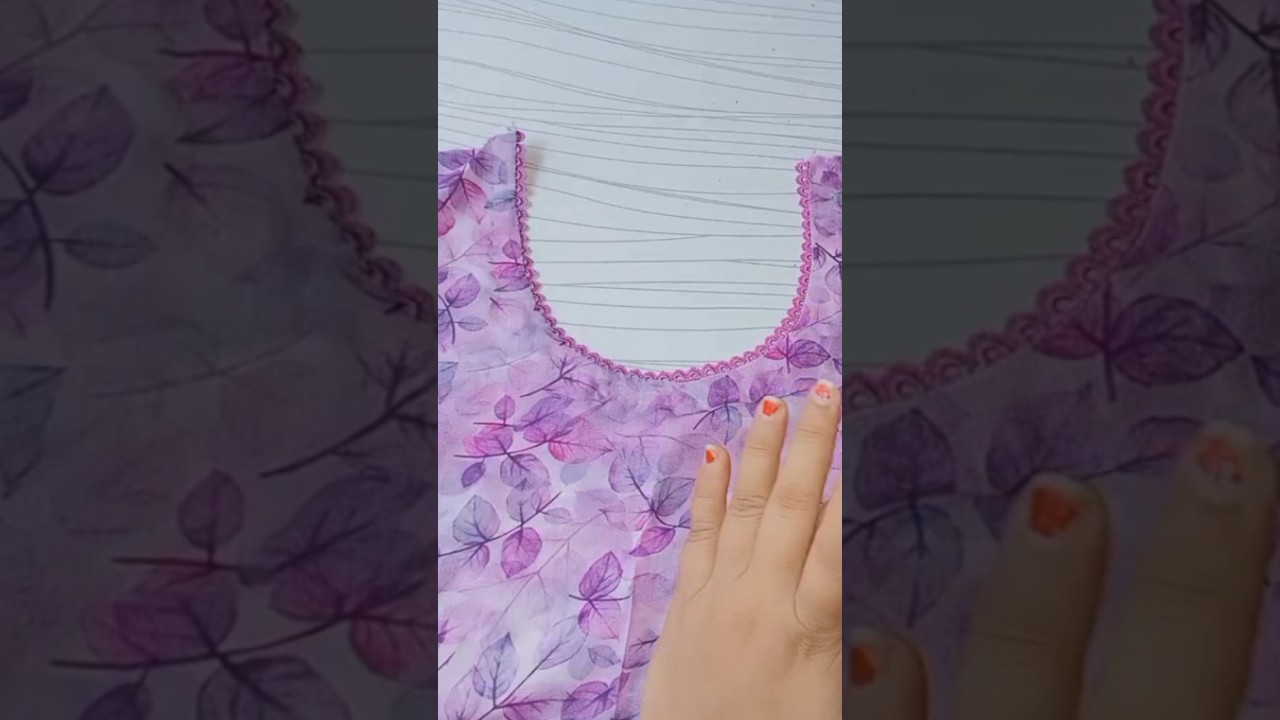 How To Make Gum Lace On Neck  # shorts