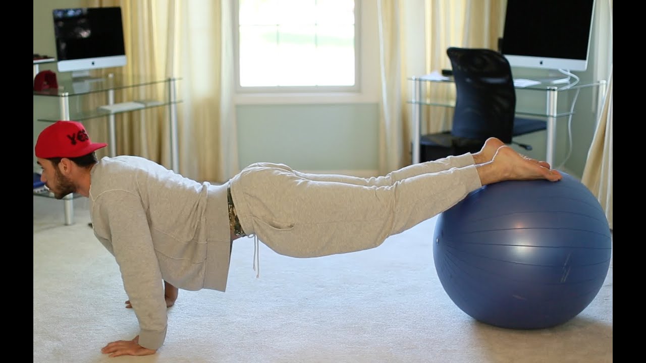 At Home Workouts: Stability Ball Training
