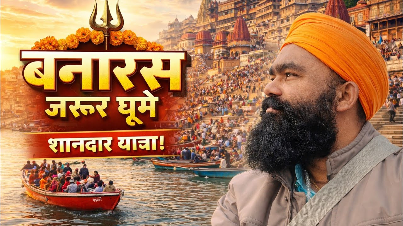 काशी: बनारस_जहाँ जीवन, मृत्यु और मोक्ष एक साथ दिखते हैं#kashidarshan #banaras #sanatan 
