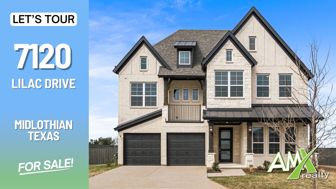 Let's Tour 7121 Lilac Dr Midlothian, TX | Virtual tour by AMX Realty