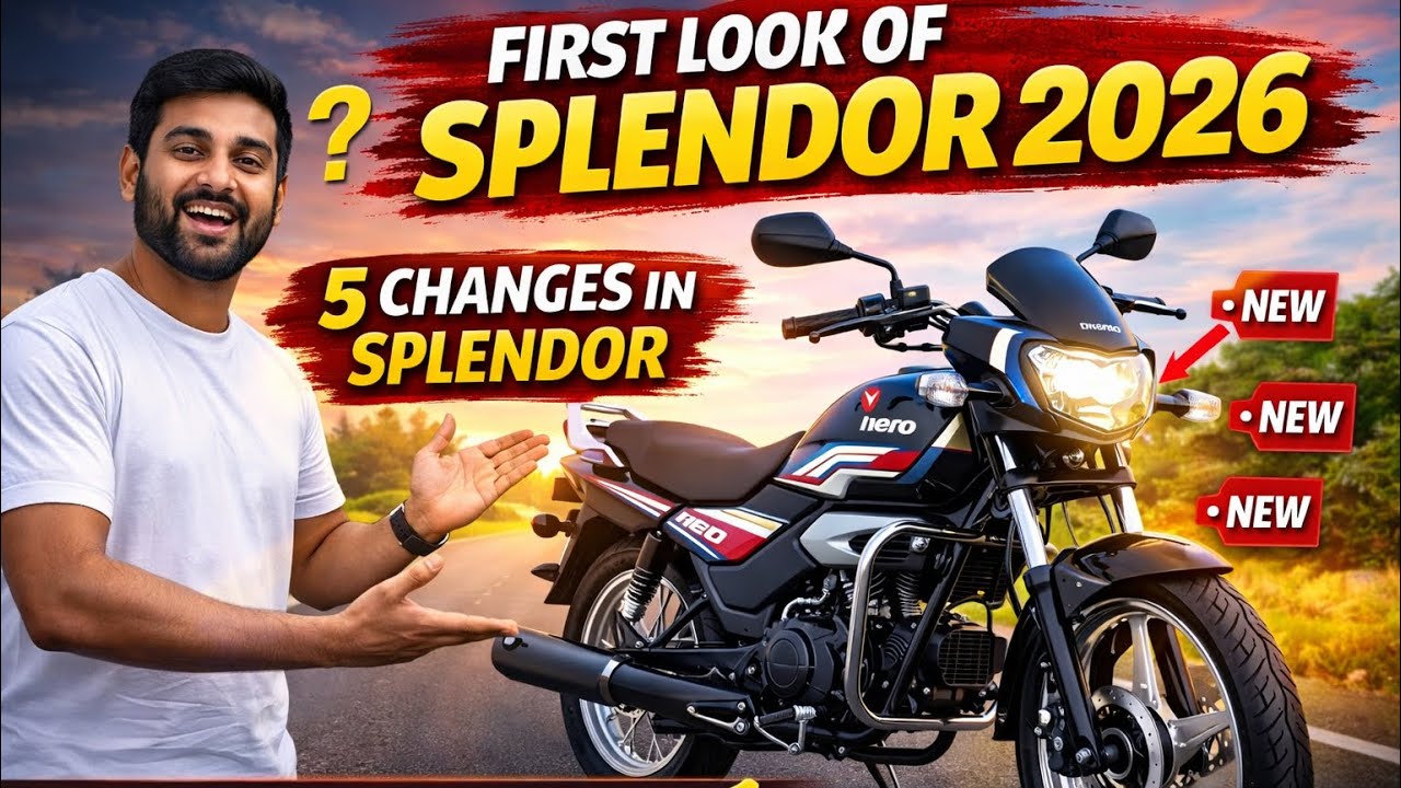 NEW SPLENDOR LE LIYA 🙈|TOP 5 CHANGES | KITNE KA LIYA 😱 | VLOG 2230 ALE 🍺 