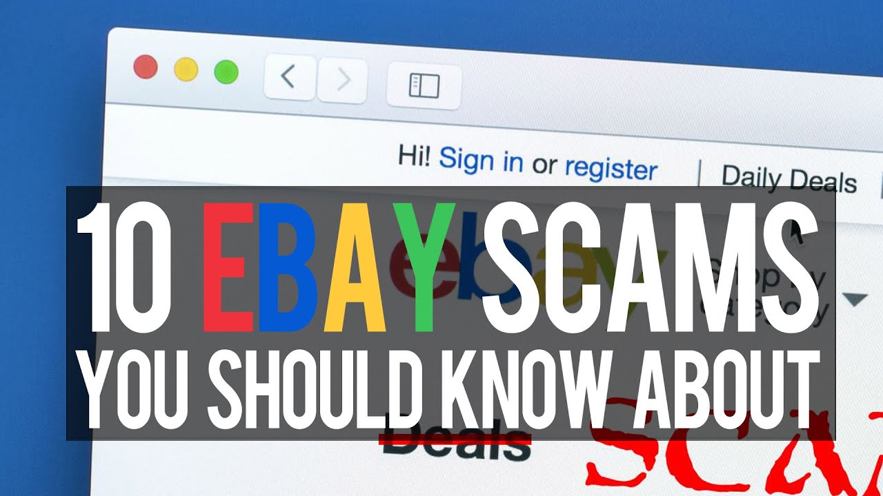10 МОШЕННИЧЕСТВ НА eBay, о которых вам следует знать!