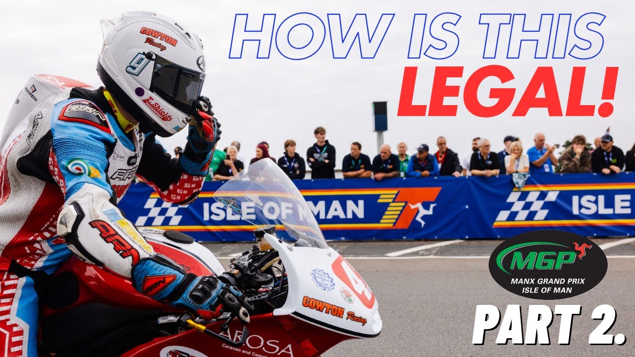 Racing the TT Course is INSANE ! - Manx Grand Prix 2025 - Part 2 - The racing Diaries Ep8