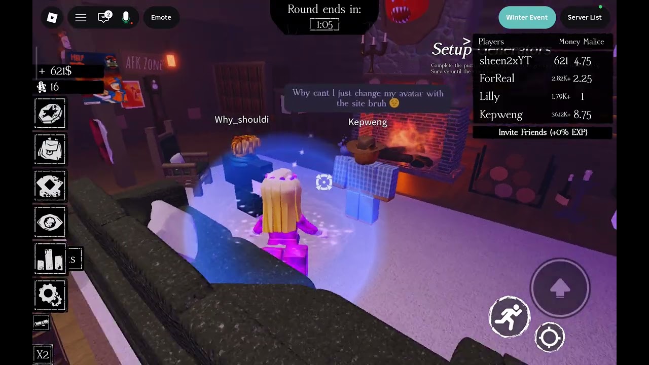 Playing Roblox but voice chat❤️