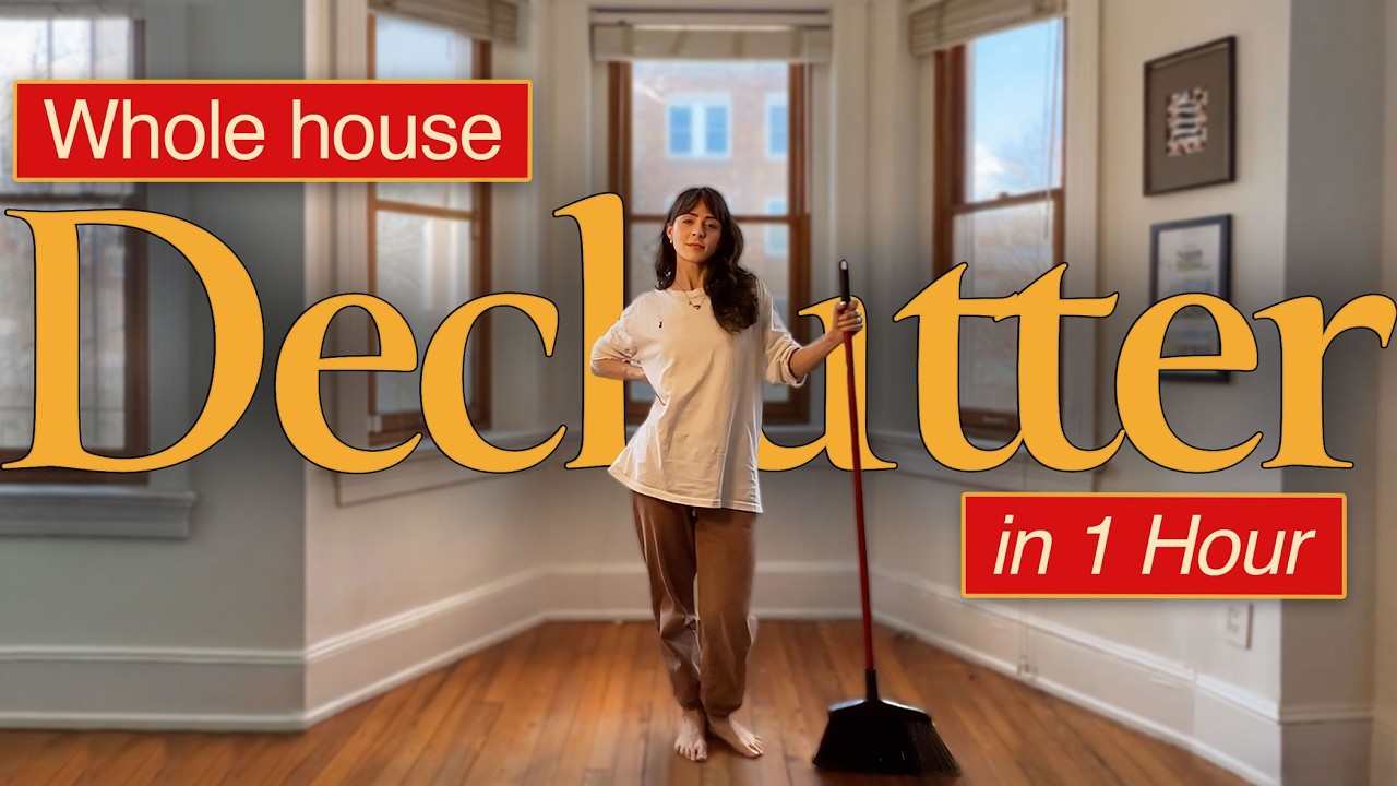 How to Do a Declutter in Under 1 Hour.