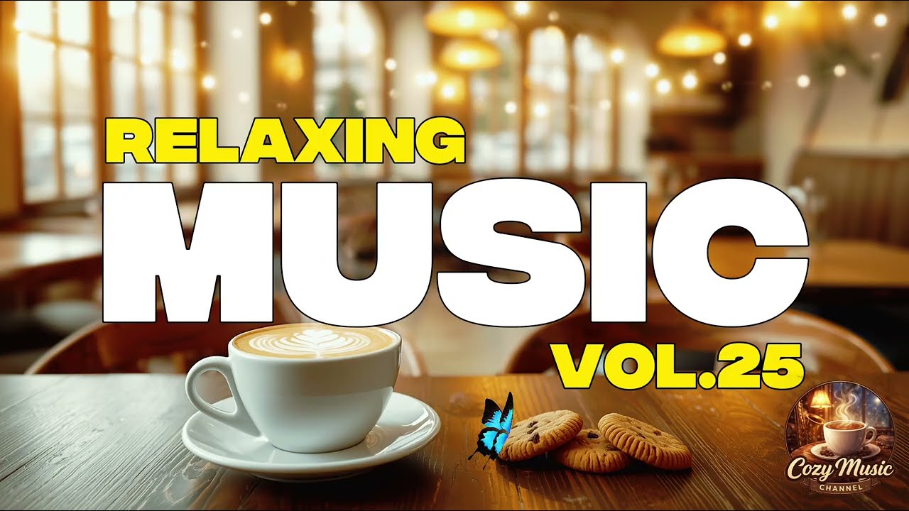 Cozy Jazz Cafe ☕ Smooth Jazz Music for Relaxing, Studying & Working Vol25