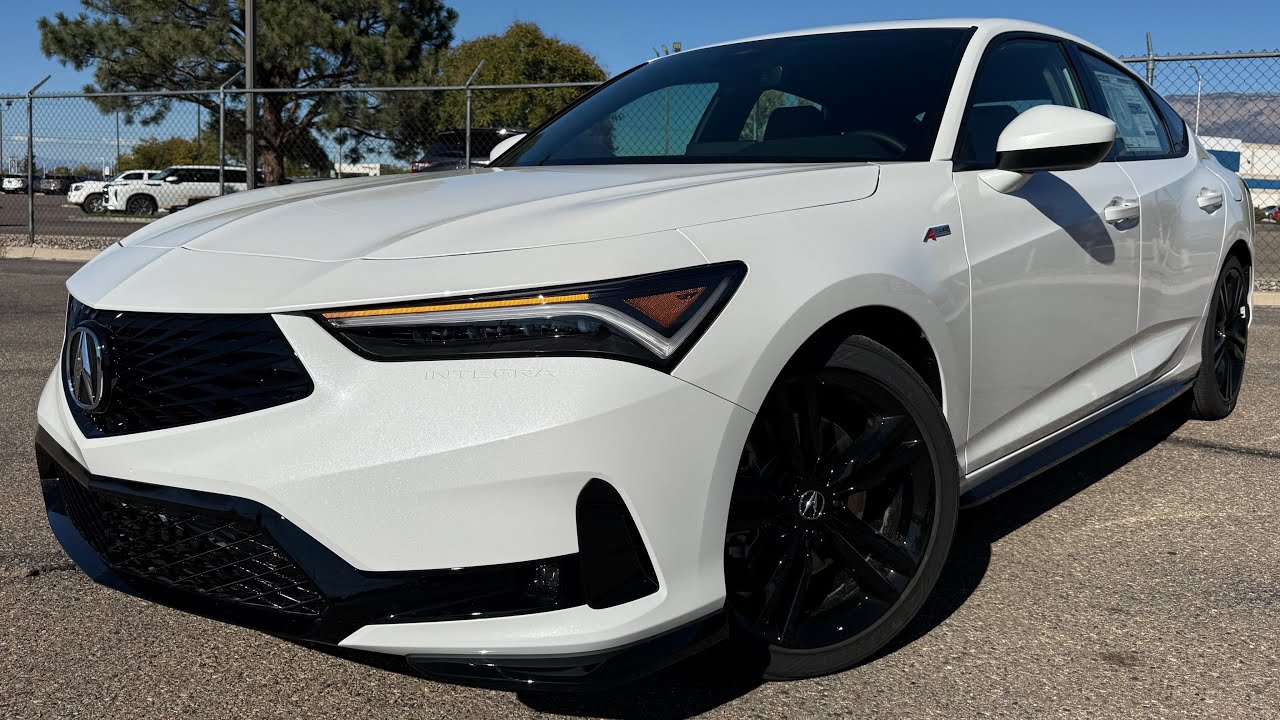 Acura Integra A Spec 2026 года — Platinum White Pearl — Обзор