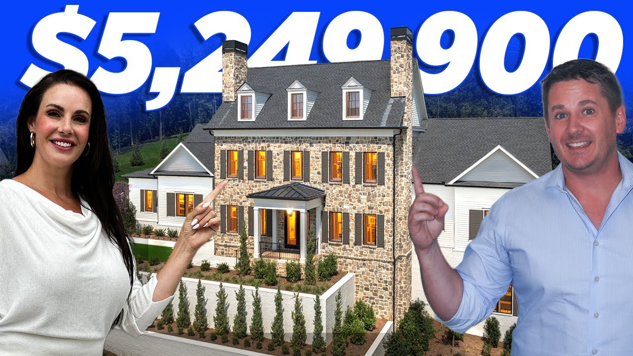 $5.2M Luxury Farmhouse Tour In The Grove | Sauna Cold Plunge & Views | Moving to Nashville