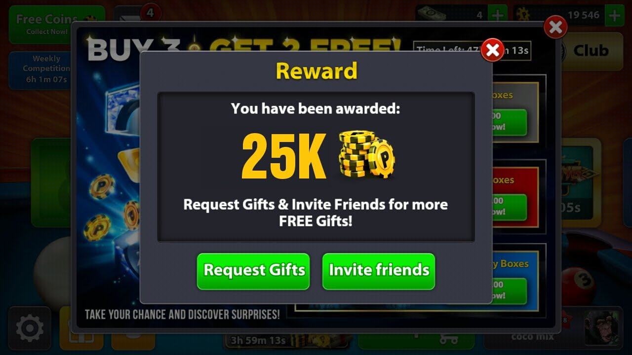 Omg !😱 Eight Ball Free Rare Box With 25K Free Coins || Must Claim ||
