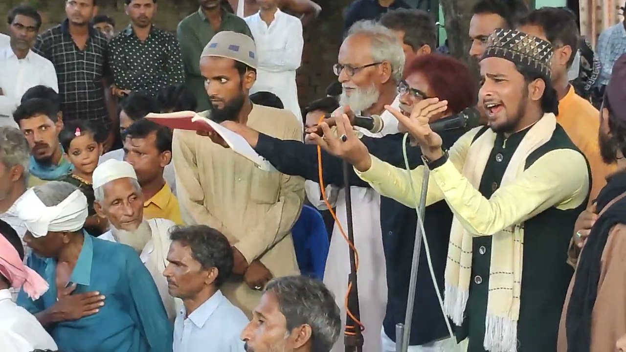 شیر علی ہے یہی کعبے کی ضیاء ھے جلوس چھلٌم انجمن شھید یہ۔اہلِ سُنٌَت رجسٹرڈ علی نگر مؤ یو پی