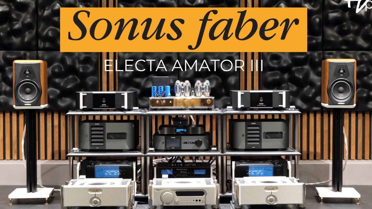 소너스파베르의 헤리티지 Sonus faber ELECTA AMATOR III 스피커 리뷰 및 청음영상 / JADIS I88 인티앰프 / LUMIN X1 플레이어 / 일렉타 아마토르