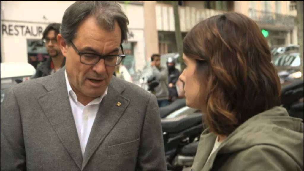 TV3 - Especial 9N: La votació - Entrevista d'Ariadna Oltra a Artur Mas