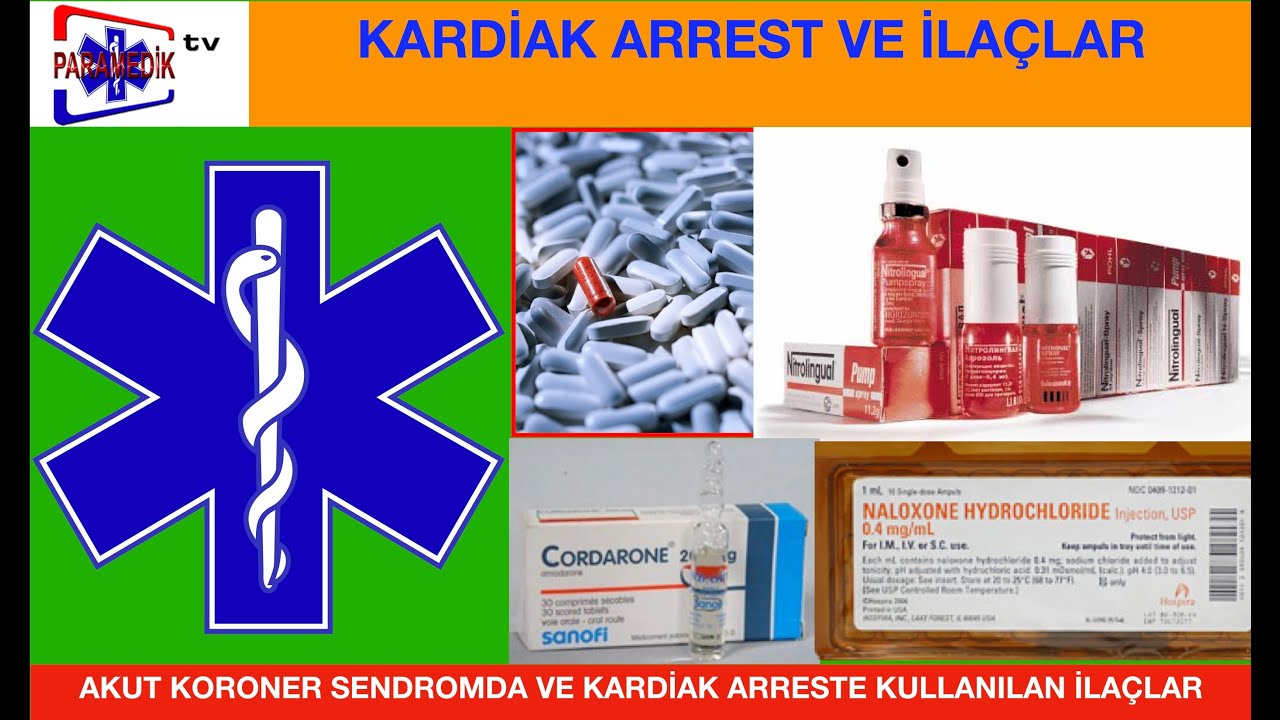 KARDİAK ARREST YÖNETİMİ VE İLAÇLAR