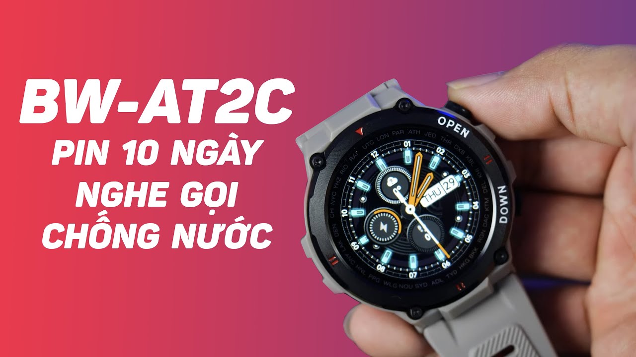 Đồng hồ nghe gọi, pin 10 ngày cực mượt giá chỉ hơn 800k !!! BW-AT2C