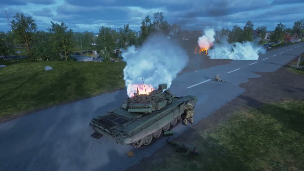 Танк попал в лапы пехотинцев в SQUAD 10.3