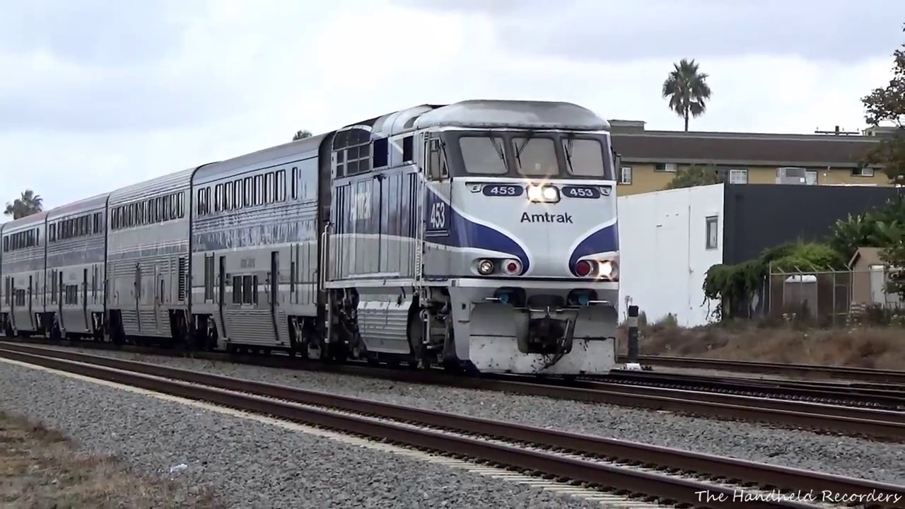 Metrolink, Amtrak, Coaster, and Sprinter Action At Oceanside