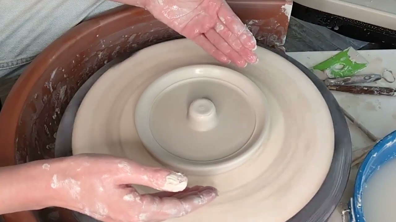 Pottery Tutorial - How to Make an Incense Holder on the Wheel