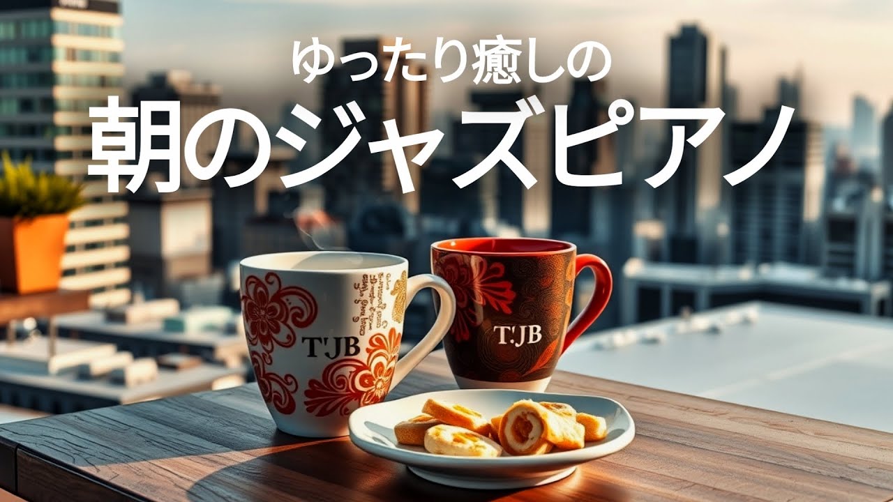 ☕【広告なしBGM】バレンタインの2月にぴったり♡癒しピアノ＆ジャズカフェ音楽｜長時間再生で恋愛気分と集中タイムを両立