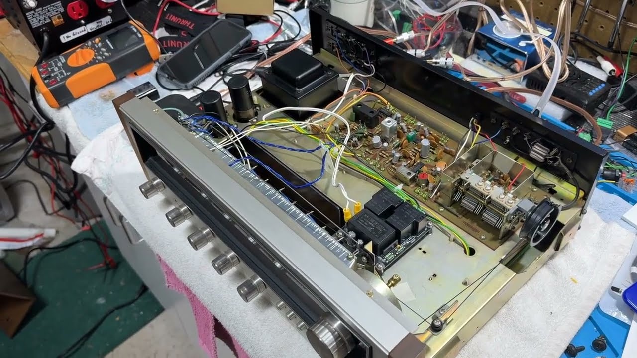 Модернизация реле защиты динамиков Pioneer SX434
