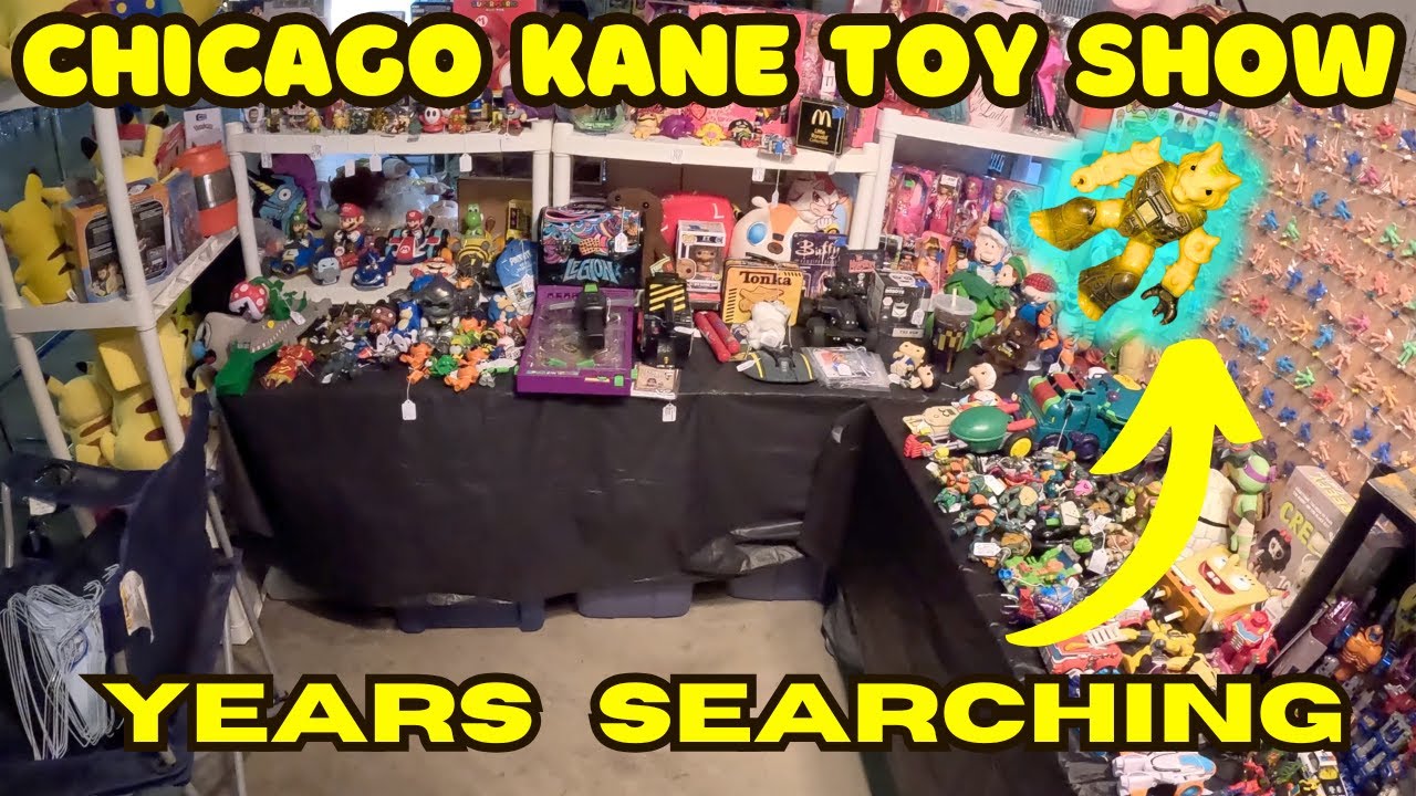 Chicago Kane County Show Toy Haul : Dealer Setup 4/26/25