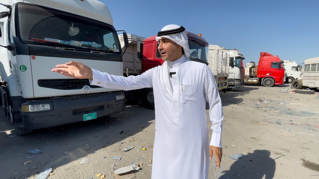 الشاحنات الأجنبية المخالفة في السعودية