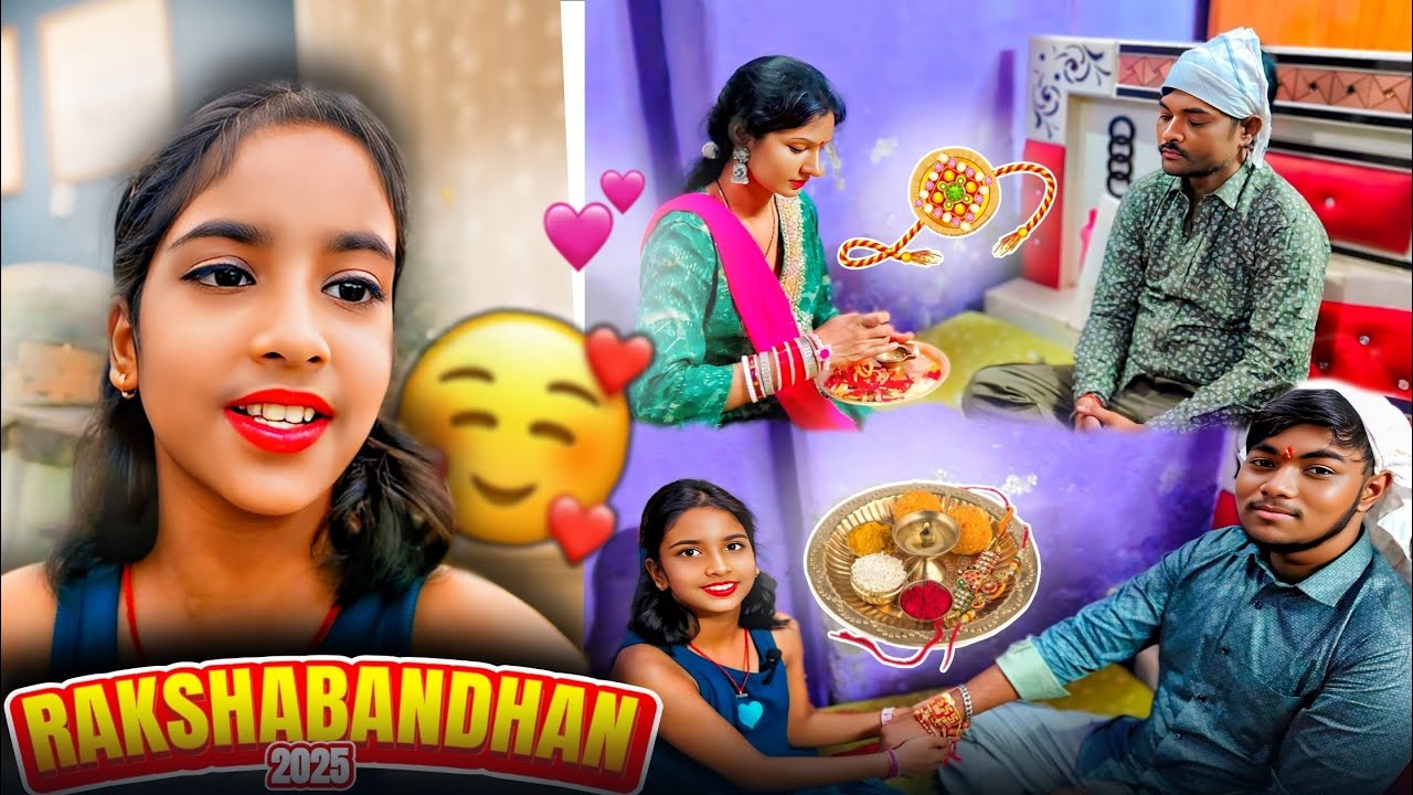 Raksha Bandhan 2025 | Rishika Mahato Ka Pyar Bhara Vlog 🎁❤️