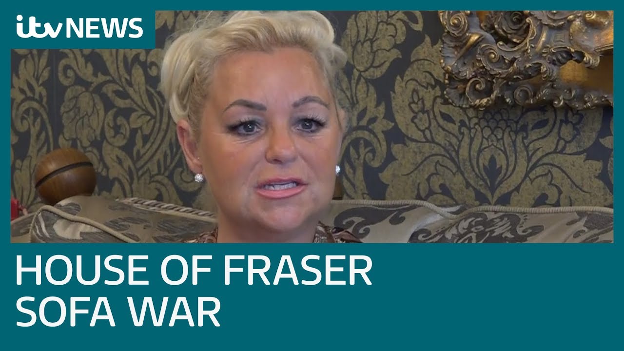 Mum had 'no choice' but to snatch House of Fraser sofa | ITV News