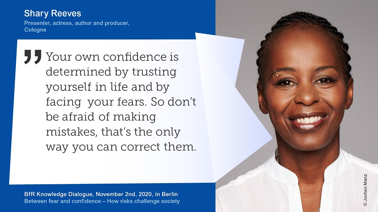 Shary Reeves [BfR Knowledge Dialogue: Between Fear & Confidence]