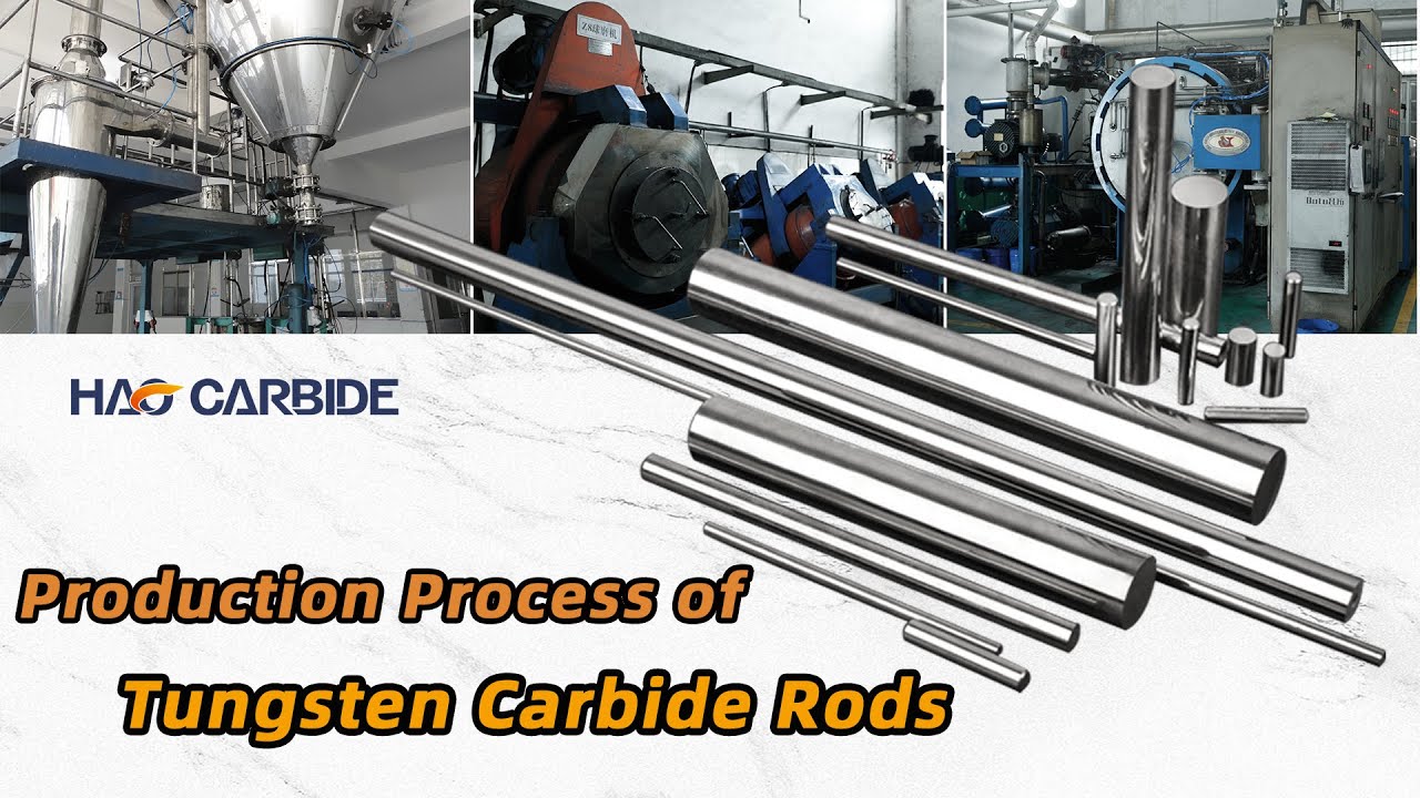 Production Process of Tungsten Carbide Rods