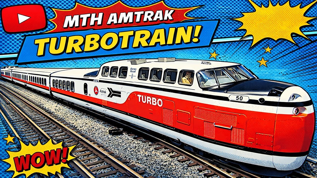 MTH Amtrak UAC Turbotrain