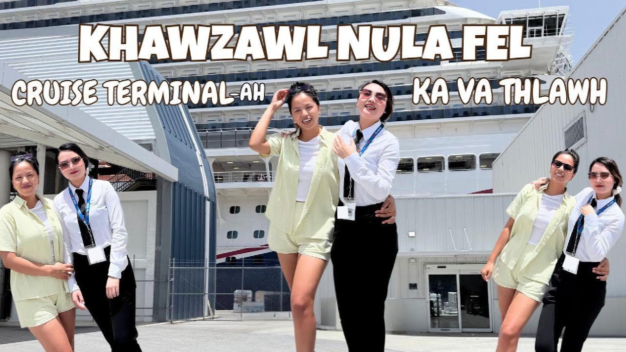 Visiting My Friend at the Carnival Horizon | Miami Cruise Terminal 🚢 Khawzawl Nula Fel Ka va tlawh