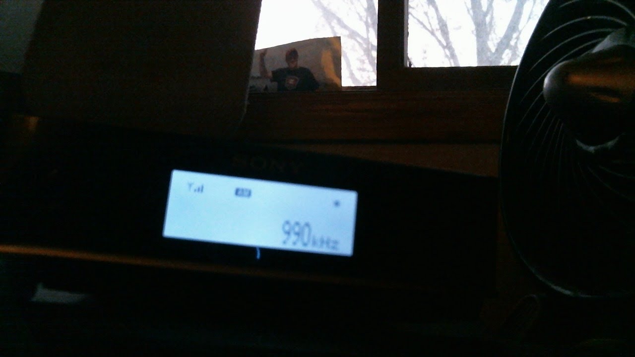 Live Sunset Skip AM Band Scan from Minneapolis