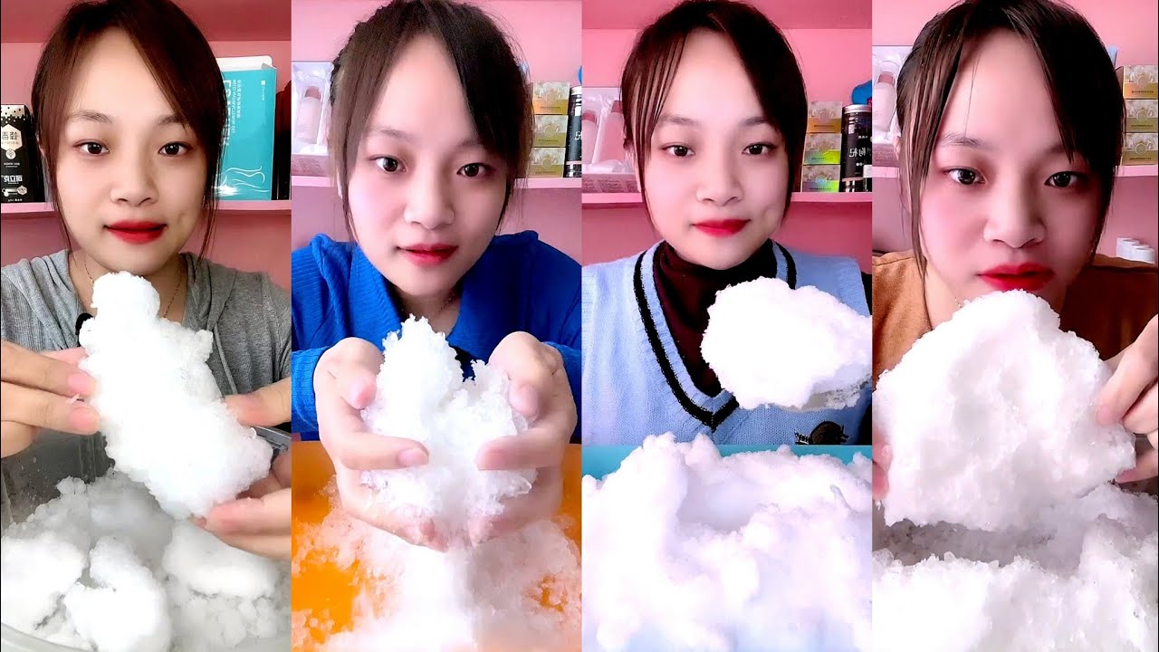 SOLO | WHITE ICE / SOFT ICE / SHAVED ICE. ICE EATING