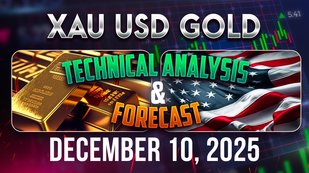PM Recap XAUUSD (GOLD) Forecast and Technical Analysis for December 10, 2025