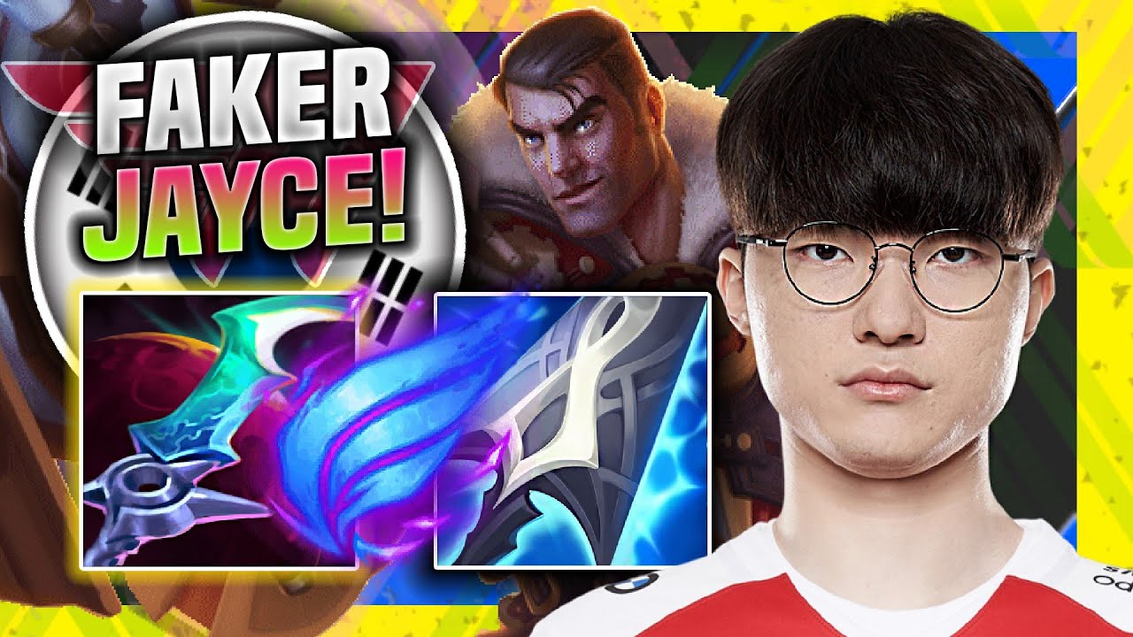 WHEN FAKER PLAYS JAYCE MID! - T1 Faker Plays Jayce Mid vs Galio! | Season 11