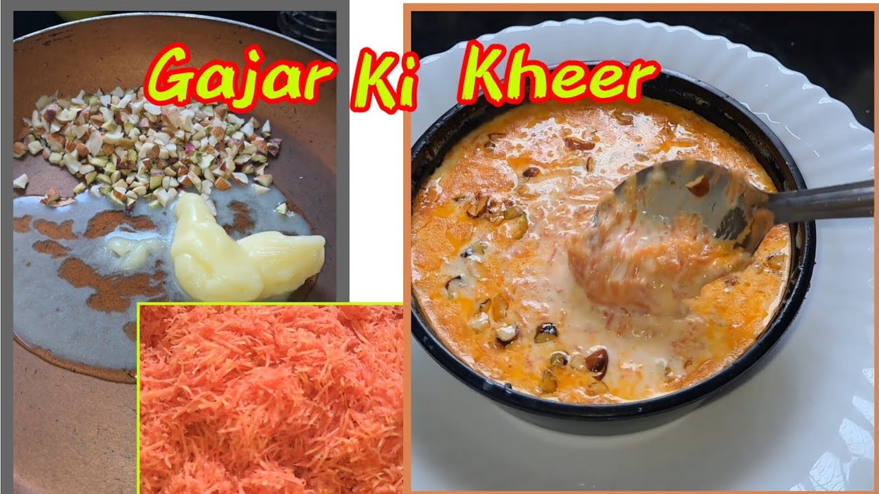 Gajar ki Kheer Recipe How to make 😋 