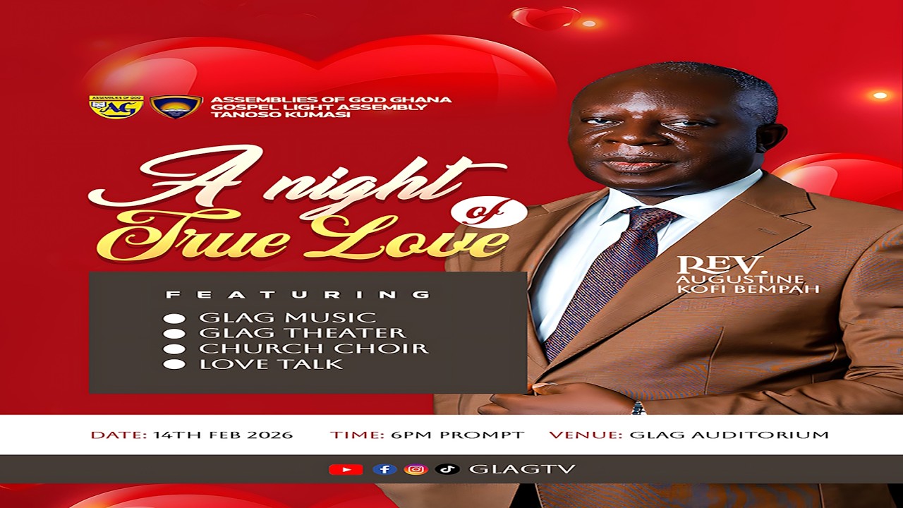 A NIGHT OF TRUE LOVE  WITH REV. AUGUSTINE KOFI BEMPAH......||14th February , 2026||.
