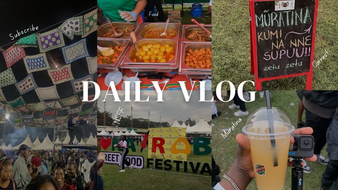 Exploring Nairobi Street Food Festival 7th Edition🍴🌮🍗