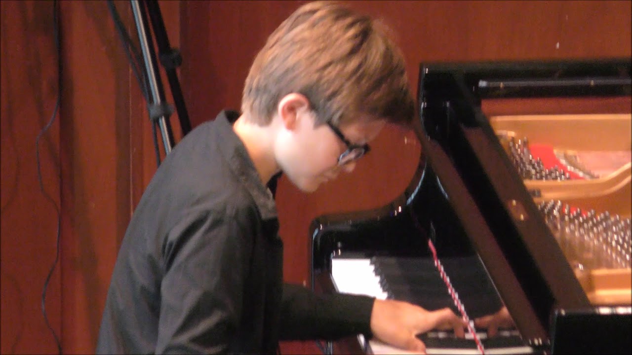 Samuel Sabbah (9 years) Moszkowski Etude op.72 no.6
