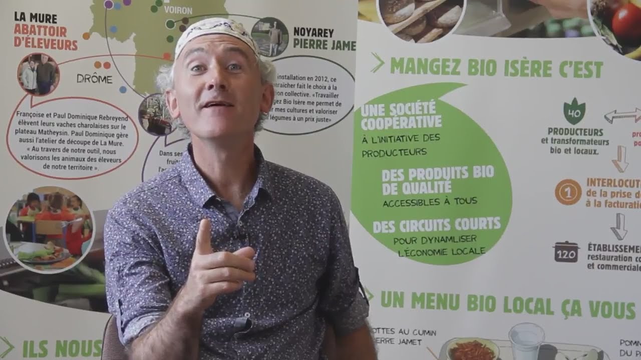Des agriculteurs bio réunis pour faire mieux manger les gens ? C'est Mangez Bio Isère !