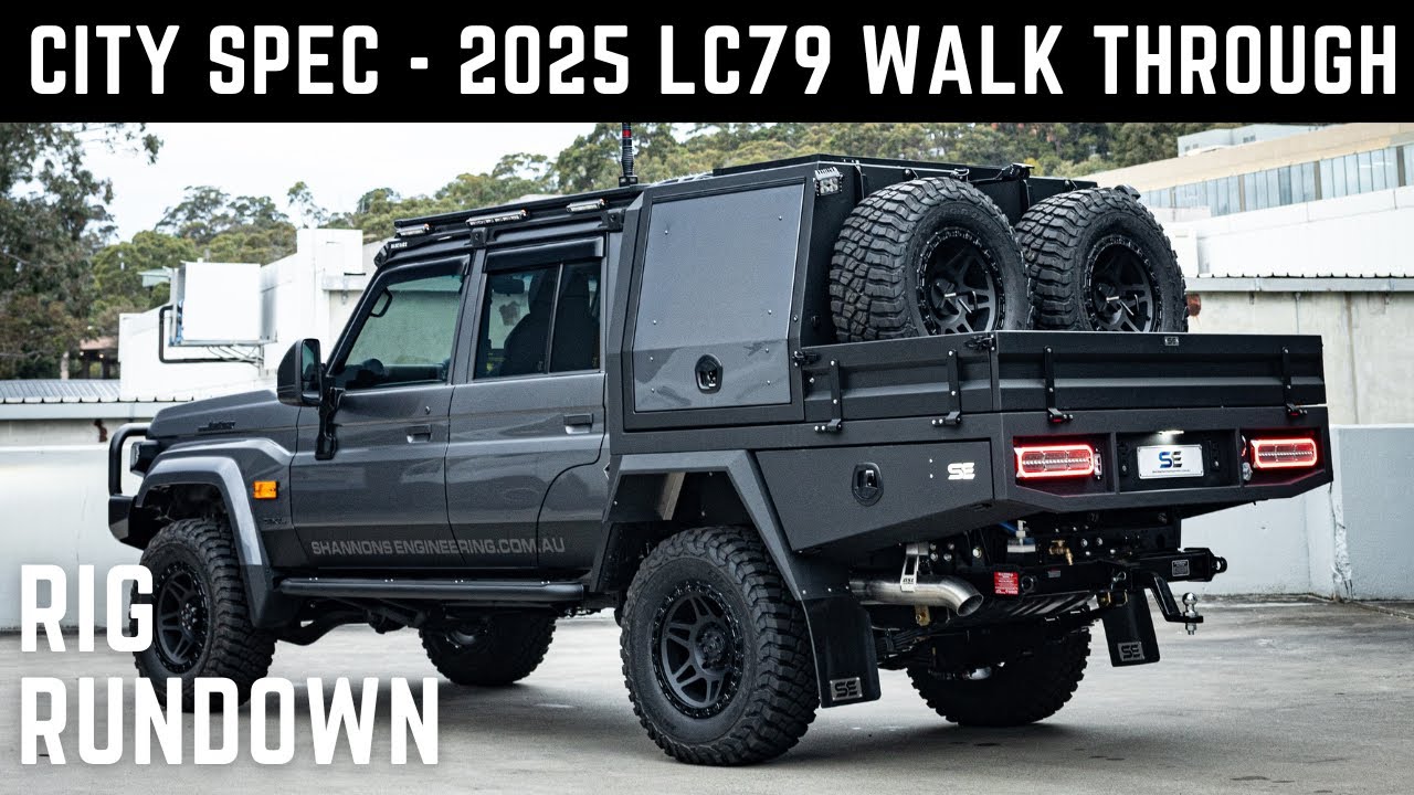 CITY SPEC — полноценный автомобиль LC79 2025 года, собранный компанией Shannons Engineering