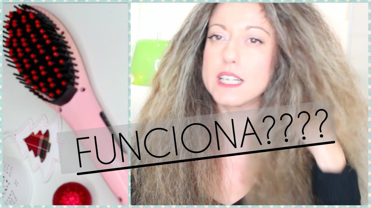 CEPILLO ALISADOR en pelo MUY RIZADO ⎮FUNCIONA???? ⎮lunae