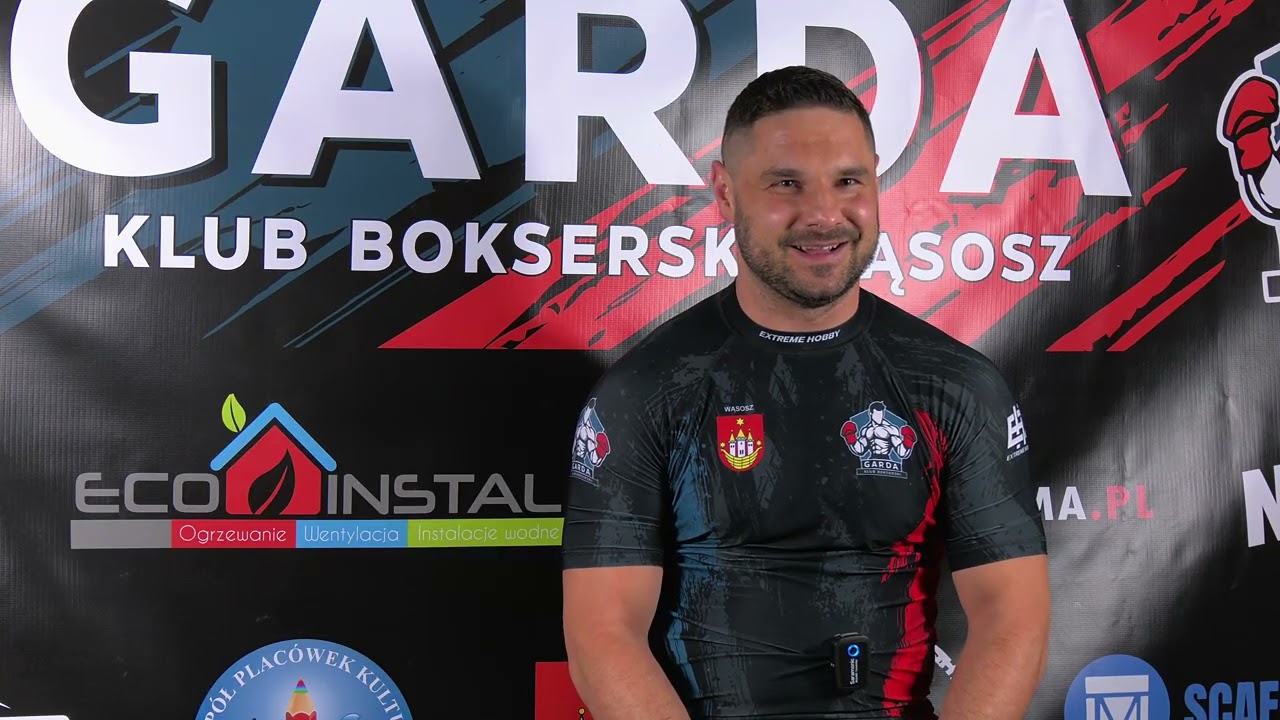 Zawsze chciałem trenować boks - Historia powstania Klubu Garda Wąsosz - Piotr Rojda