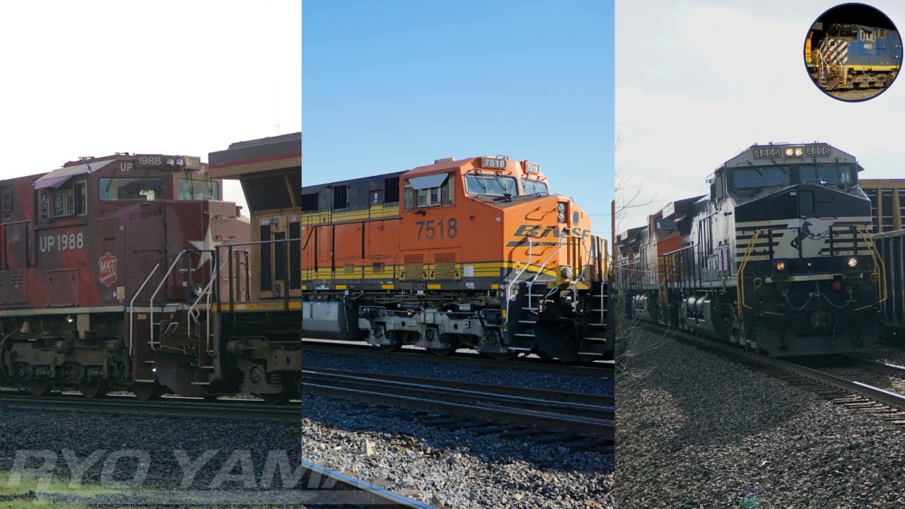 Roseville Railfanning Day 17: The Katy and Foreign power!