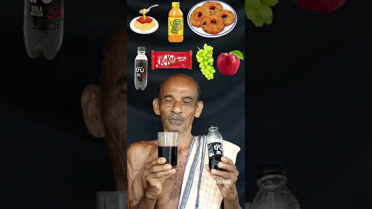 Indian 🇮🇳 Emoji Eating🍝🍎🍇🥯🍷🍹🍫Challenge, 7 Emoji🤓 #shorts #ytshorts #emojichallenge #food